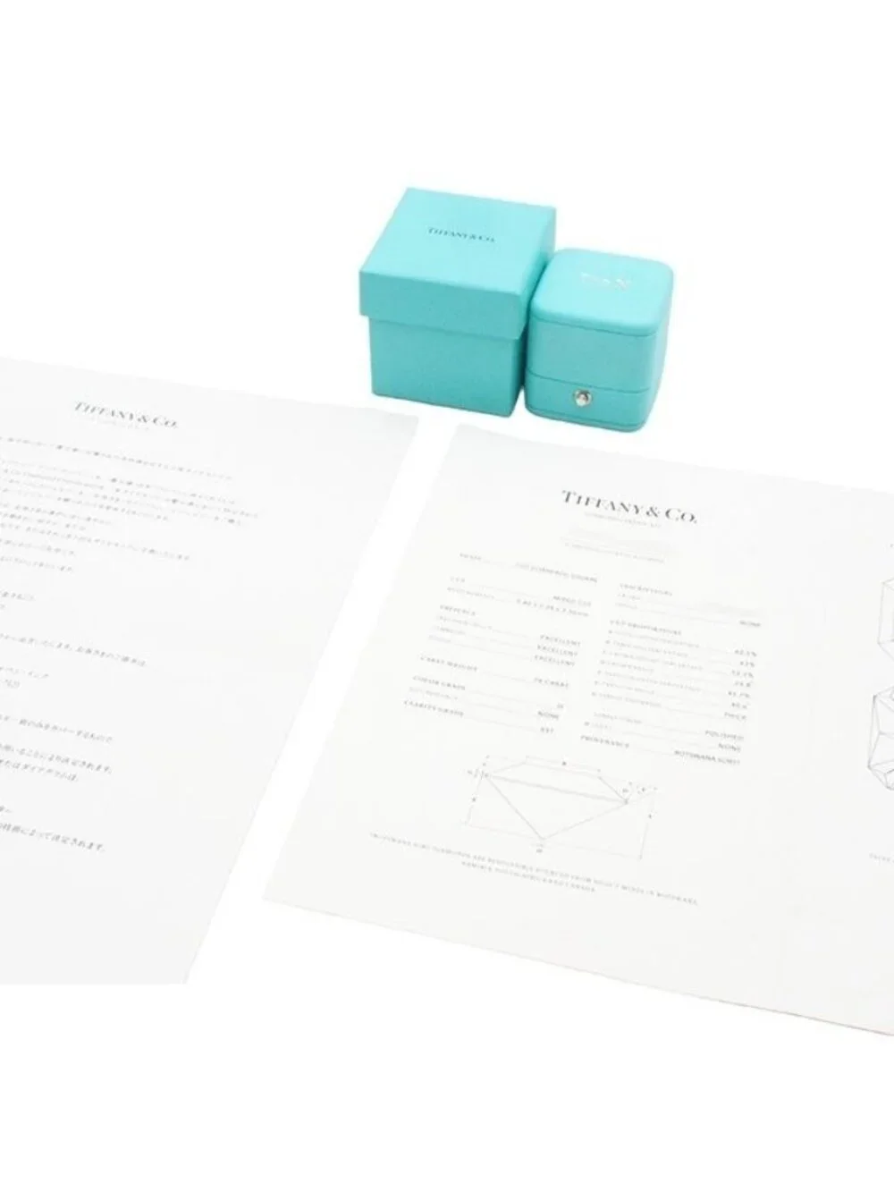 Tiffany & Co True Engagement Ring Platinum Diamond